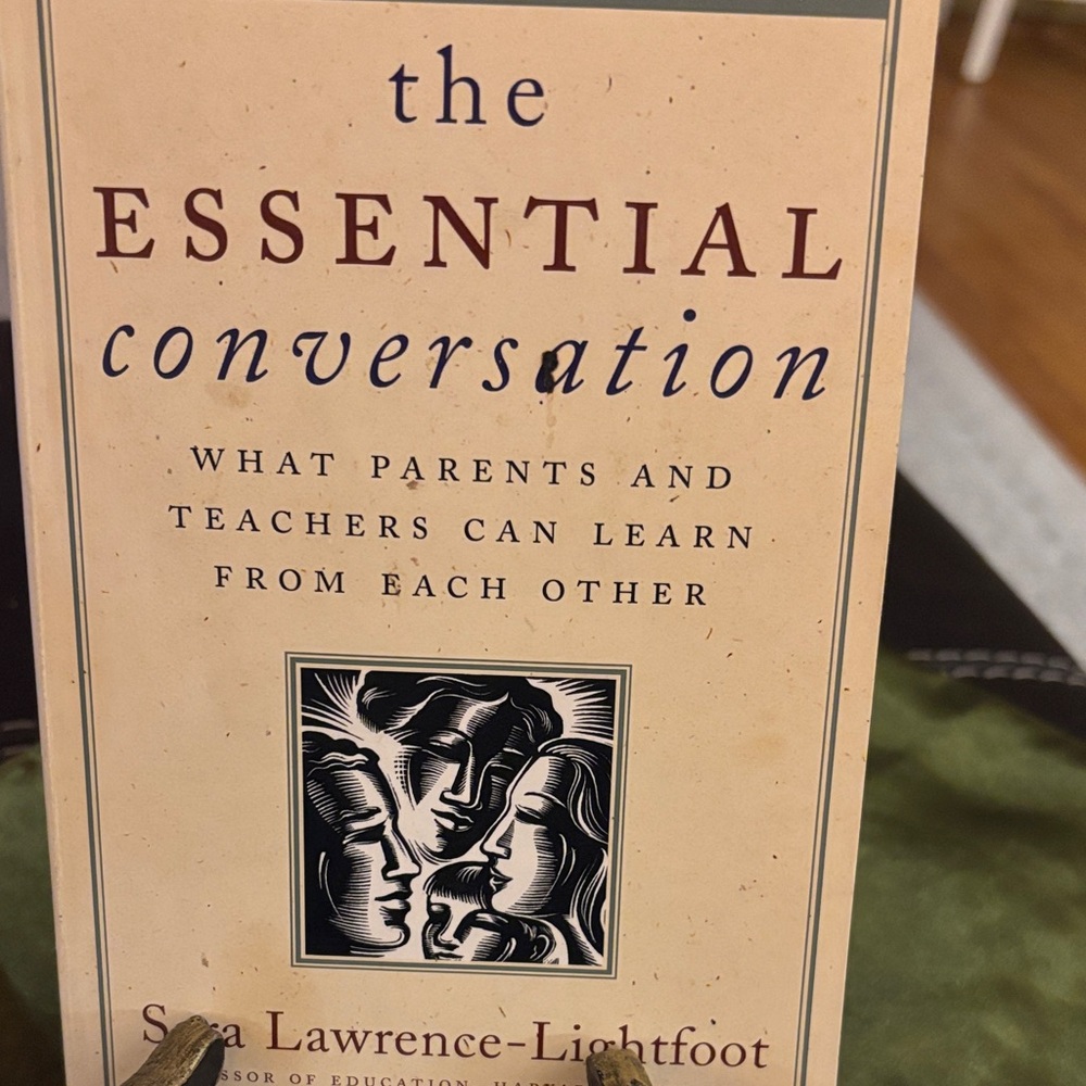 The Essential Conversation Book signed copy by Sara Lawrence Lightfoot